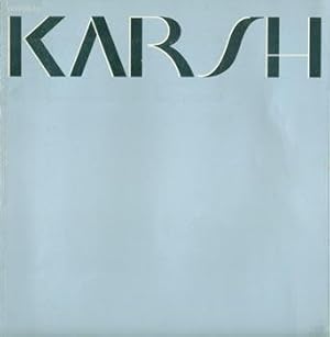 Portraits By Karsh. Museum of Fine Arts, Boston: April 19 - June 4, 1968; Seattle Art Museum, Apr...