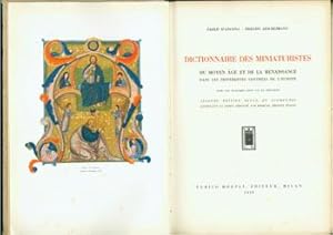 Bild des Verkufers fr Dictionnaire Des Miniaturistes Du Moyen Age Et De La Renaissance. zum Verkauf von Wittenborn Art Books