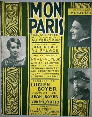 Seller image for Mon Paris. Chanson for sale by Paul van Kuik Antiquarian Music