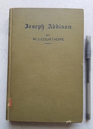 Imagen del vendedor de Joseph Addison a la venta por East Aurora Bookworm