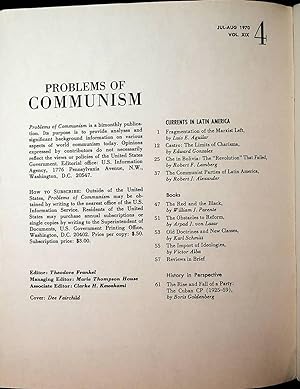 Problems of Communism - July - August 1970 Volume XIX