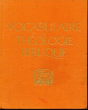 Seller image for Vocabulaire de thologie biblique for sale by Librairie Le Nord