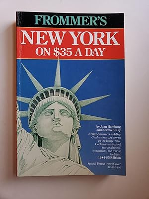 Bild des Verkufers fr FROMMER'S NEW YORK ON $35 A Day 1984-85 Edition zum Verkauf von WellRead Books A.B.A.A.