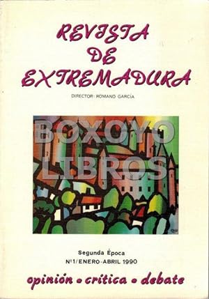 Revista de Extremadura. Cuadernos de investigación y cultura. Segunda época, núm. 1 (Enero-Abril))