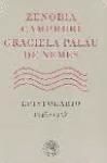 Bild des Verkufers fr Zenobia Camprub-Graciela Palau de Nemes : epistolario 1948-1956 zum Verkauf von AG Library