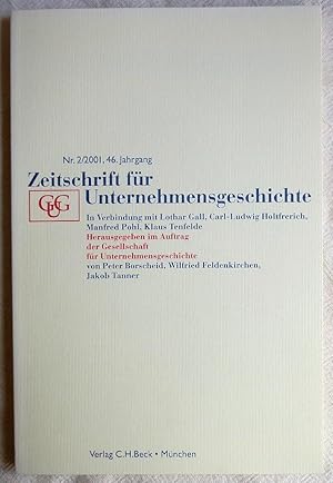 Bild des Verkufers fr Zeitschrift fr Unternehmensgeschichte (ZUG) Nr. 2/2001, 46. Jahrgang zum Verkauf von VersandAntiquariat Claus Sydow