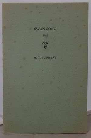 Bild des Verkufers fr Swan Song 1962 zum Verkauf von Besleys Books  PBFA