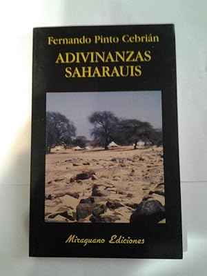 Seller image for Adivinanzas saharauis for sale by Libros Ambig