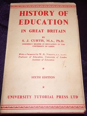 History of Education in Great Britain. (From the 4th century Christian Schools to the present day)