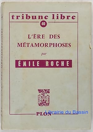 Imagen del vendedor de L're des mtamorphoses a la venta por Librairie du Bassin