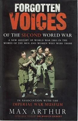 Image du vendeur pour Forgotten Voices Of The Second World War mis en vente par Marlowes Books and Music