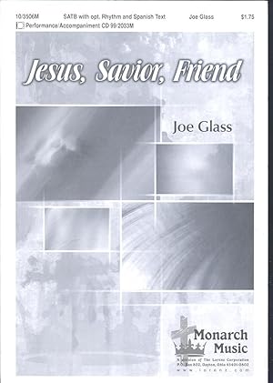 Seller image for Jesus, Savior, friend (Christo Salvador), SATB with optional rhythm for sale by Joseph Valles - Books