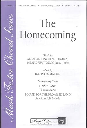 Bild des Verkufers fr The homecoming, for SATB voices, accompanied [Mark Foster Choral Series] zum Verkauf von Joseph Valles - Books