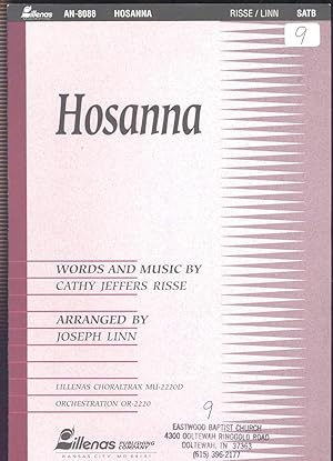 Seller image for Hosanna, SATB for sale by Joseph Valles - Books