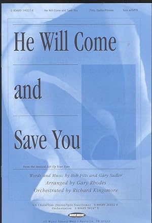Seller image for He will come and save you for sale by Joseph Valles - Books