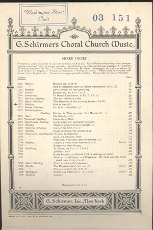 Seller image for God is love [G. Schirmer's Choral Church Music (Series) - Mixed Voices] for sale by Joseph Valles - Books