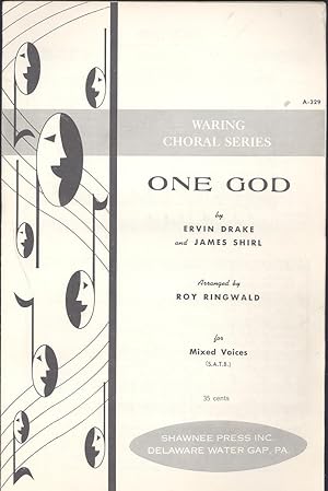 Seller image for One God, SAB with piano accompaniment, for mixed voices [Waring Choral Series] for sale by Joseph Valles - Books