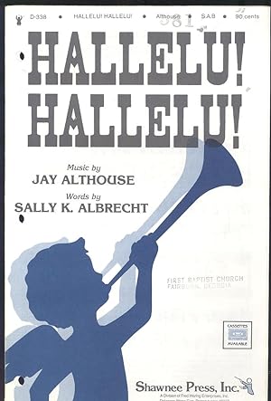 Bild des Verkufers fr Hallelu! Hallelu! for SAB voices and piano zum Verkauf von Joseph Valles - Books