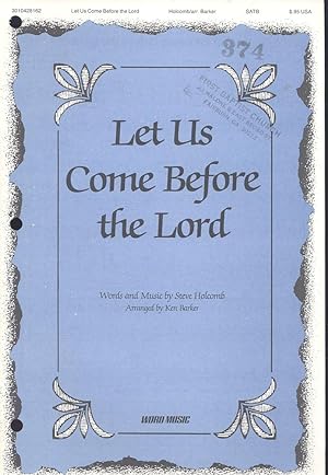 Seller image for Let us come before the Lord for sale by Joseph Valles - Books