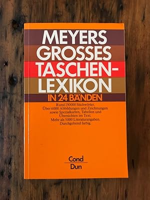 Seller image for Meyer Grosses Taschenlexikon in 24 Bnden, Band 5: Cond - Dun for sale by Antiquariat Liber Antiqua