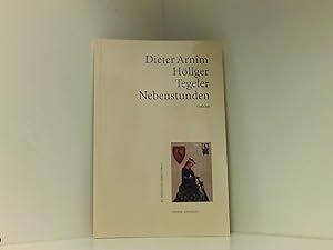 Bild des Verkufers fr Tegeler Nebenstunden: Neue Gedichte (Edition anthrazit im deutschen lyrik verlag) zum Verkauf von Book Broker