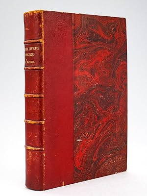 Catalogue de Beaux Livres Anciens Rares et Curieux composant la Bibliothèque de M. Edouard Moura