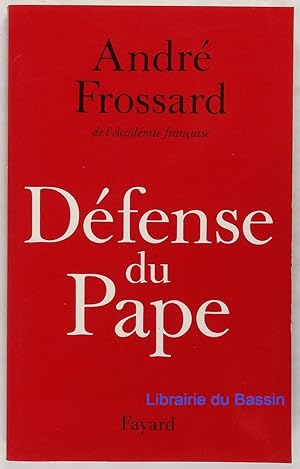 Imagen del vendedor de Défense du Pape a la venta por Librairie du Bassin