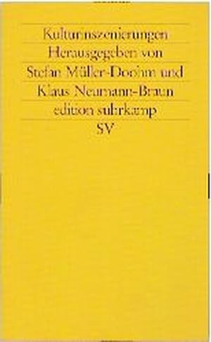 Seller image for Kulturinszenierungen (edition suhrkamp) for sale by Antiquariat Armebooks