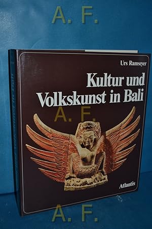 Bild des Verkufers fr Kultur und Volkskunst in Bali. [Die Aufnahmen in diesem Bd. stammen von Hans Hinz] zum Verkauf von Antiquarische Fundgrube e.U.