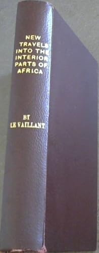 Bild des Verkufers fr New Travels into the Interior Parts of Africa, by the way of The Cape of Good Hope, iin the years 1783, 84 and 85 - Vol II zum Verkauf von Chapter 1