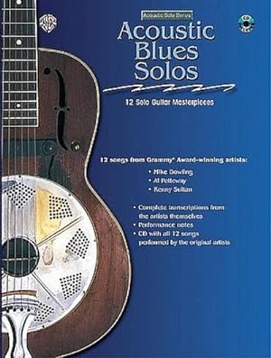 Bild des Verkufers fr Acoustic Masterclass : Acoustic Blues Solos, Book & CD zum Verkauf von AHA-BUCH GmbH
