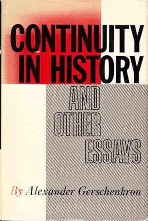 Seller image for Continuity in History and other essays. for sale by Centralantikvariatet