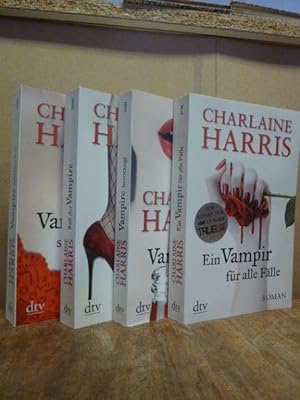 Konvolut von vier Romanen aus der Susie-Stackhouse-/True-Blood-Serie: Band 5, 6, 7 und 8: Vampire...