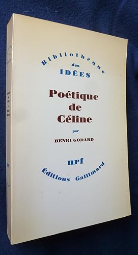 Immagine del venditore per Potique de Cline venduto da ferdinand bouquiniste des quais de Paris