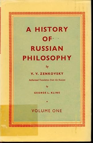 Seller image for A History of Russian Philosophy Volume One for sale by Librairie Le Nord