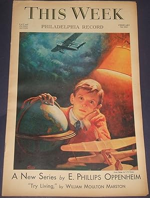 Seller image for This Week Fact and Fiction Section Philadelphia Record Boxing Story for sale by biblioboy