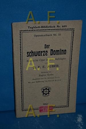 Bild des Verkufers fr Der schwarze Domino (Tagblatt Bibliothek 605) zum Verkauf von Antiquarische Fundgrube e.U.