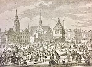 [Antique print, etching] The last "Koppertjesmaandag" in Amsterdam in 1604, published 1769.