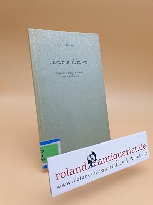 Hiwwe un driwwe : Gedichte in Pfälzer Mundart u. hochdt. / Fritz Hassert