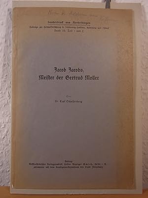 Seller image for Jacob Jacobs, Meister der Gertrud Moller for sale by Antiquariat Weber