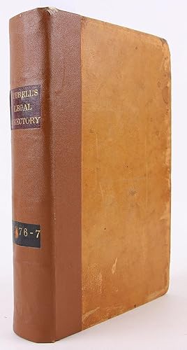 Hubbell's Legal Directory for Lawyers and Business Men, Containing the Names of One or More of th...