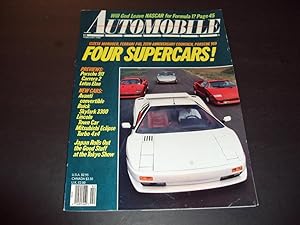 Seller image for Automobile Magazine Feb 1990 Porsche 911 Carrera, Ferrari F40 for sale by Joseph M Zunno