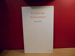 Seller image for UN PAYSAGE D'EVENEMENTS for sale by La Bouquinerie  Dd