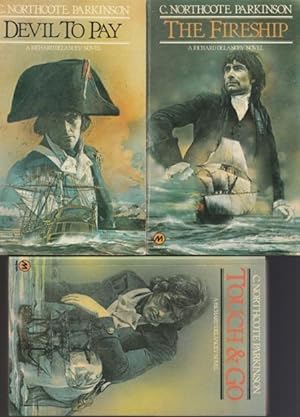 Richard Delancey Series: Devil to Pay / The Fireship / Touch and Go -(three soft covers)- -(the o...