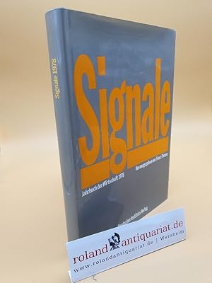 Seller image for Signale. Jahrbuch der Wirtschaft 1978 for sale by Roland Antiquariat UG haftungsbeschrnkt