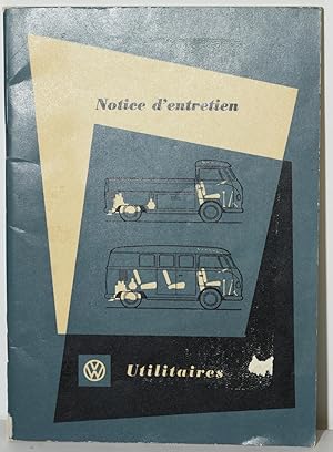 [VOLKSWAGON] NOTICE D'ENTRETIEN. VEHICULES UTILITAIRES