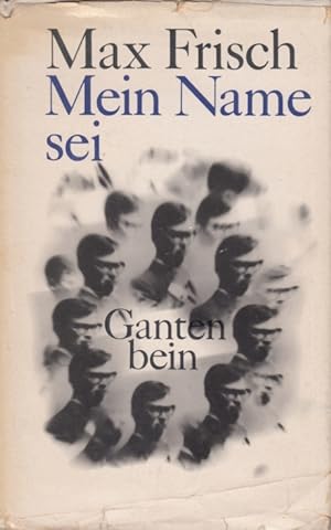 Bild des Verkufers fr Mein Name sei Gantenbein Roman zum Verkauf von Leipziger Antiquariat