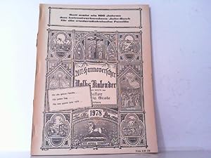 Image du vendeur pour Alt-Hannoverscher Volkskalender. Hier Heft 1978. Begrndet 1872/73. 106. Jahrgang. mis en vente par Antiquariat Ehbrecht - Preis inkl. MwSt.