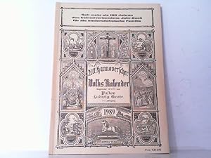 Image du vendeur pour Alt-Hannoverscher Volkskalender. Hier Heft 1989. Begrndet 1872/73. 117. Jahrgang. mis en vente par Antiquariat Ehbrecht - Preis inkl. MwSt.