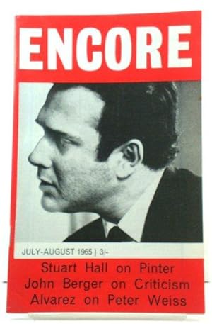 Bild des Verkufers fr Encore, the Voice of Vital Theatre: Number Fifty-Six, Vol. 12, No. 4, July - August 1965 zum Verkauf von PsychoBabel & Skoob Books